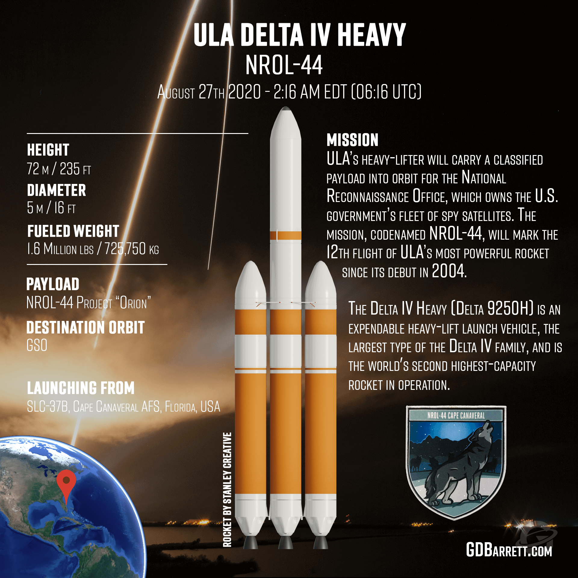 Delta IV Heavy | NROL-44